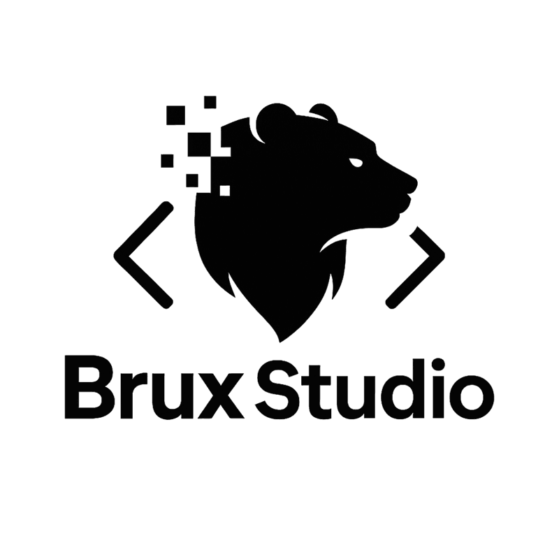 Brux Studio - Virtual Bear Logo